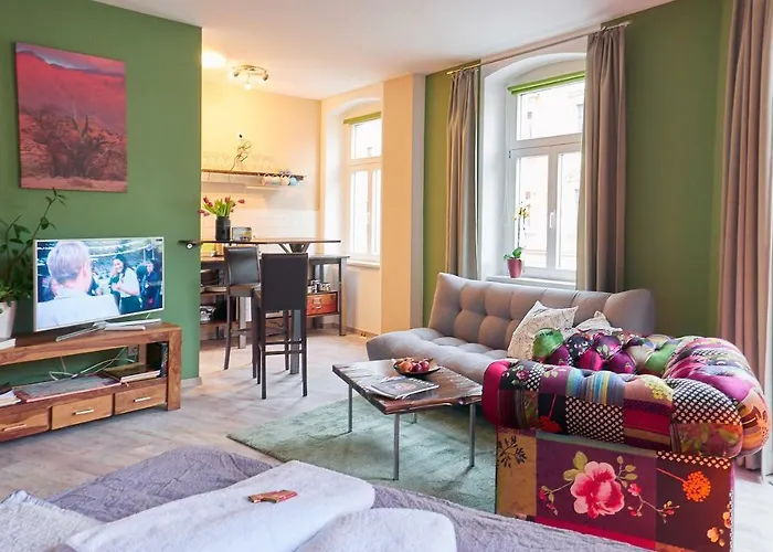 Uebernachtenindresden Апартаменты Дрезден